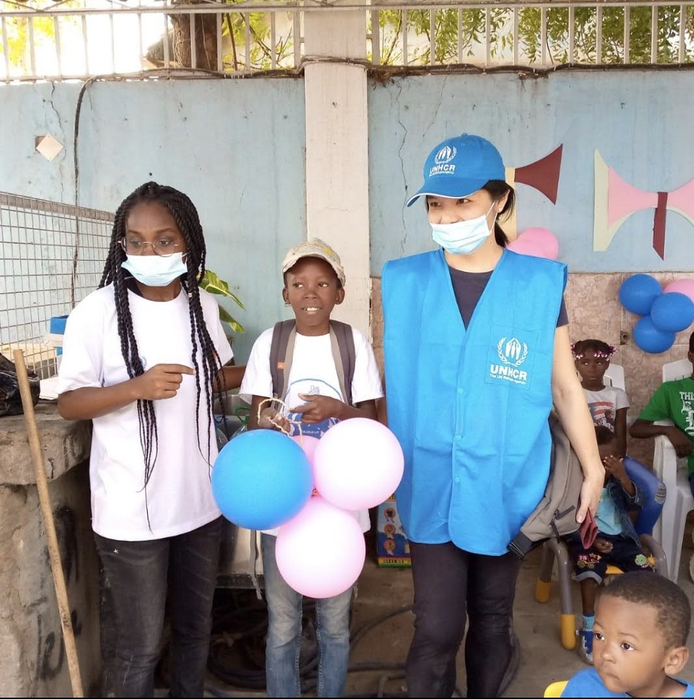 前野さんの写真3　2022年アフリカこどもの日イベント ©UNHCR / Manuel Mbunga